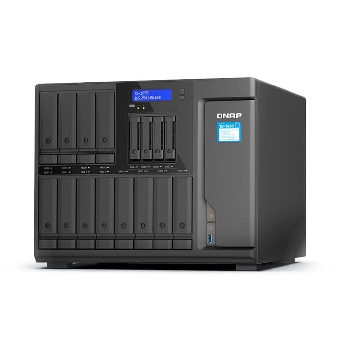 Storage NAS QNAP 8-Cores 2.8GHz 16-Bay 8GB