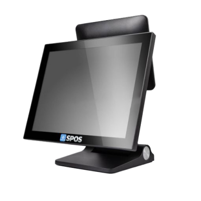 POS SPOS T260 i5 15" FHD + จอฝั่งลูกค้า 9.7" FHD (S600)