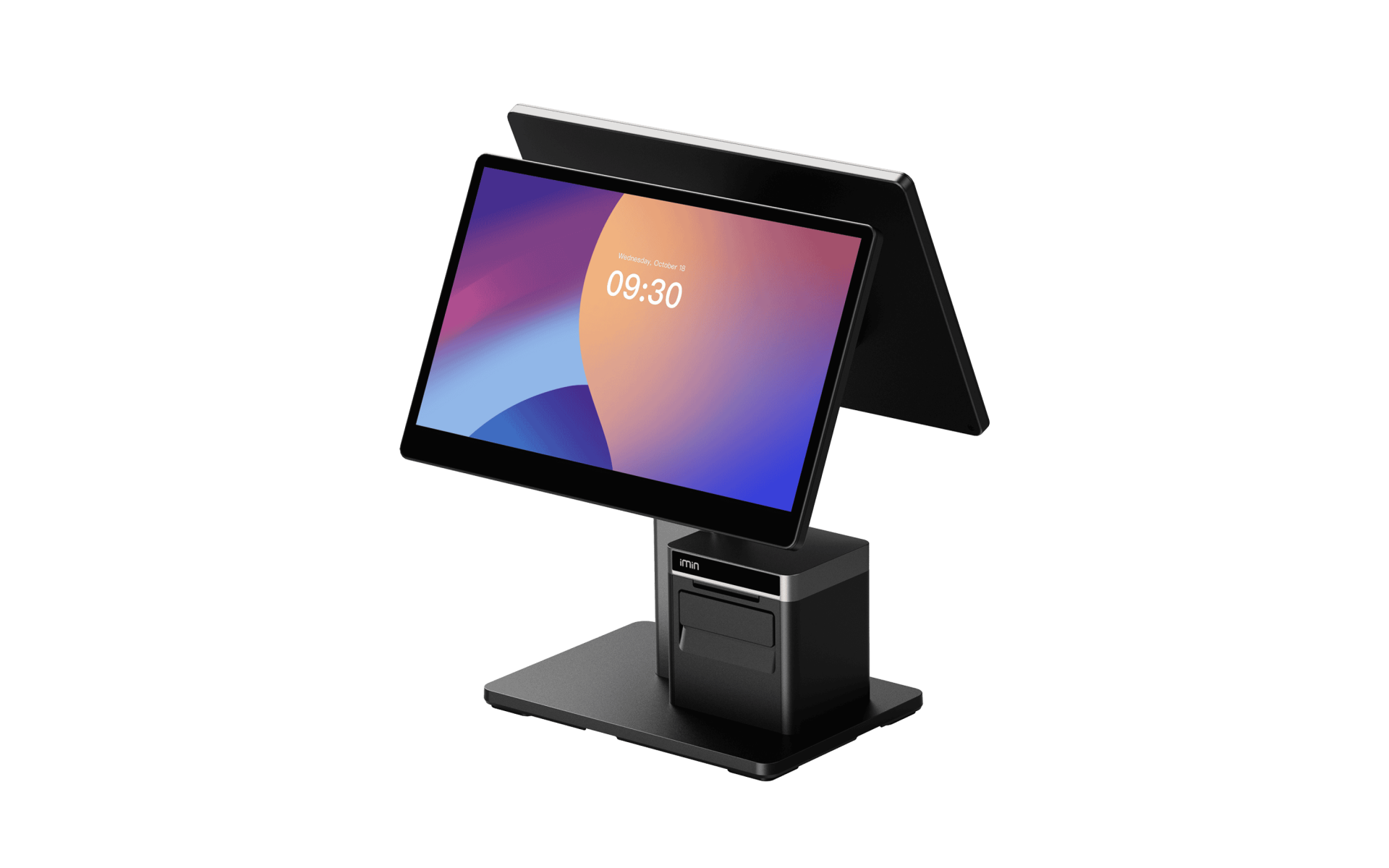 POS iMiN Ui Swan 2 15.6" FHD + จอฝั่งลูกค้า 15.6" HD (IMI-6975189856332)